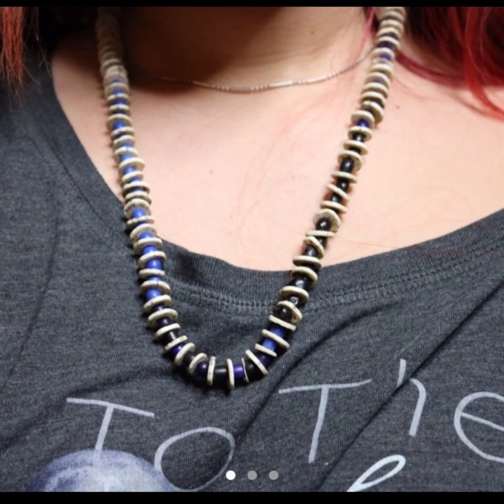 Ethiopian Ostrich Egg Necklace